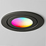 Smart Inbouw Ledspot Bali, RGB en warm wit in Gun Metal kleur.