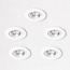 Kosnic Set van 5 Witte Inbouw Ledspot Erta, 6 Watt, Dimbaar,  IP65