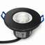 Kosnic Set van 4 Zwarte Inbouw Ledspot Erta, 6 Watt, Dimbaar,  IP65