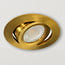 Berlijn LED Inbouwspot 6 Watt Dimbaar – Goud Geborsteld – Warm Wit – IP44