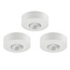 Set van 3 Cabinet Led Opbouwspot IP44