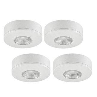 Set van 4 Cabinet Led Opbouwspot IP44