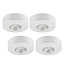 Set van 4 Cabinet Led Opbouwspot IP44