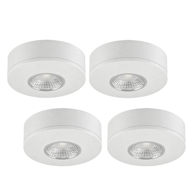 Set van 4 Cabinet Led Opbouwspot IP44