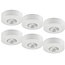 Set van 6 Cabinet Led Opbouwspot IP44