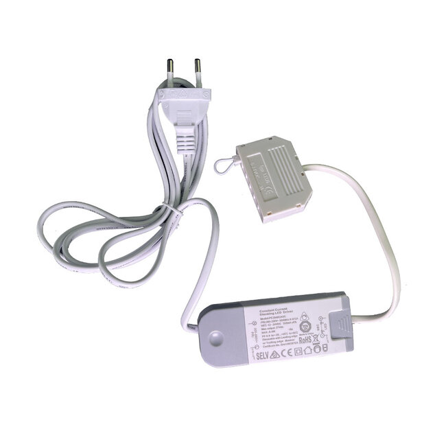 Set van 3 Microleds Maduro, 1,2 Watt, IP44 , Gun Metal kleur