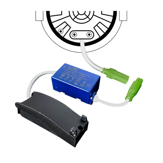 Ecodim Inbouw Ledspot Oslo, 5-7 Watt, Dim to Warm Wit, IP54