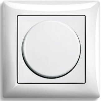 Busch - Jaeger Afdekplaat, knop en raam -Balance- tbv Bucsh & Jaeger dimmer