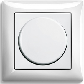 Busch - Jaeger Afdekplaat, knop en raam -Balance- tbv Bucsh & Jaeger dimmer