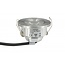 Set van 3 stuks dimbare mini inbouwLEDspot, warm wit, 1x3W Kantelbaar IP44