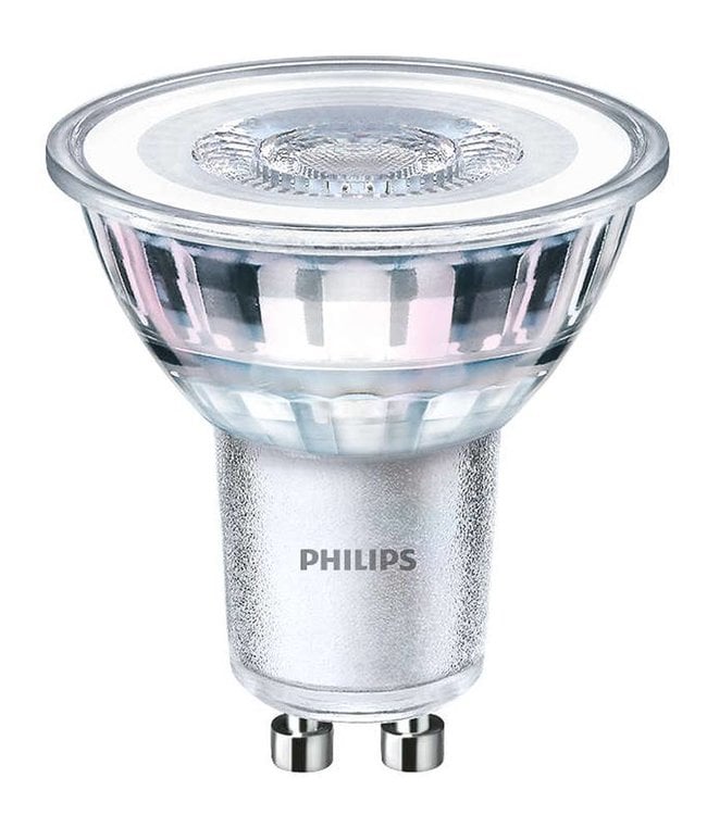 Philips LED spot 4W, GU10, Dimbaar, Warm Wit, vervangt 50W