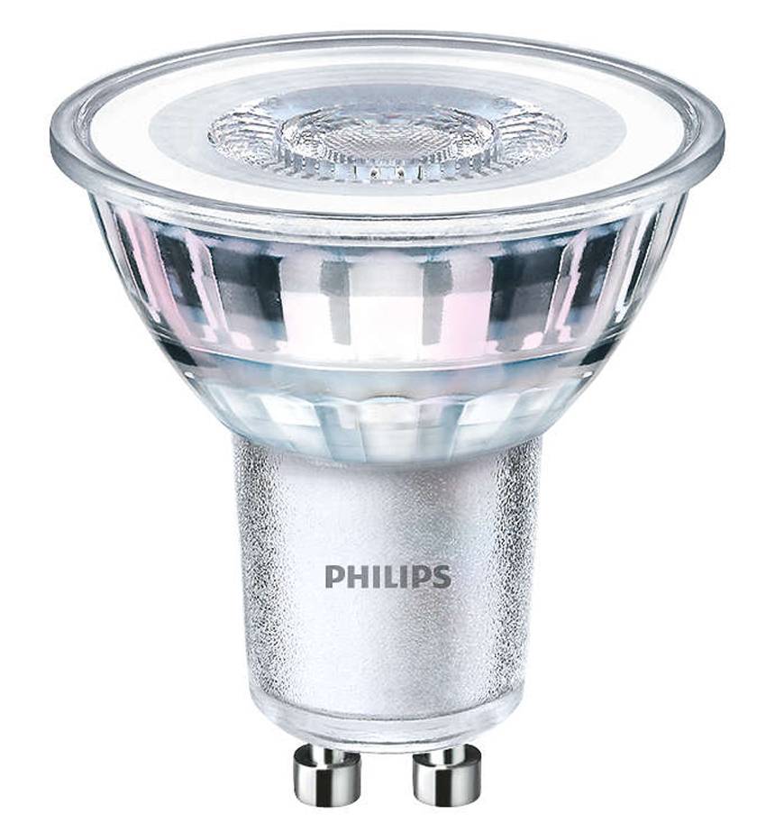 Philips spot 4W, Dimbaar, Warm Wit, vervangt 50W - 123ledspots BV