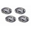 4 stuks kleine LED inbouwspot Londen 6W, dimbaar