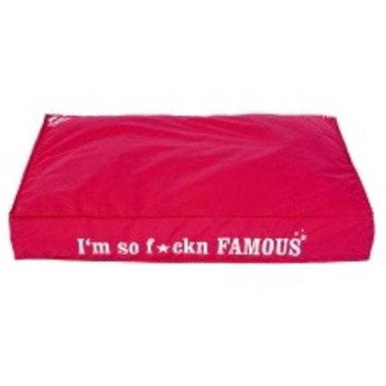 Sitonit Sit on It Doggie hondenkussen fuchsia I'm so F*ckn Famous