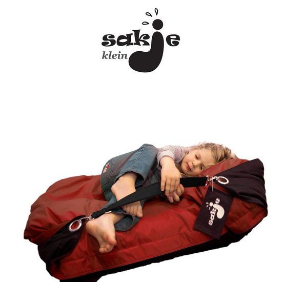 Sakje zitzak klein Bordeaux 120x90cm