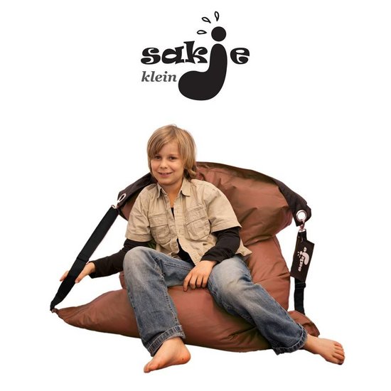 Sakje zitzak klein Bruin 120x90cm