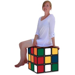 Fredsack Hocker Rubik's Cube