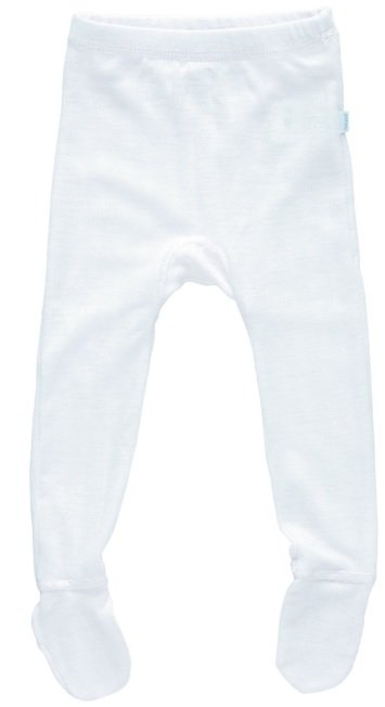 JOHA Joha babylegging Wol/Zijde met voet - Ecru (50)