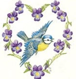 Molly Brett, Blue Tit and Violas PCE 131