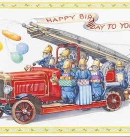 Audrey Tarrant, Fire engine with Squirrel firemen with presents PCE 166