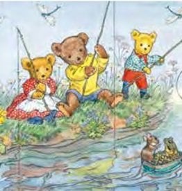 Poster Molly Brett, Teddies Fishing MAS 456