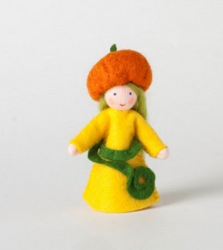 Roemeense Vingerpopjes Pompoen meisje Pumpkin Girl