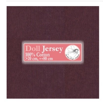 Poppentricot Doll Jersey per meter