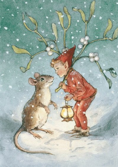 Margaret Tarrant, Under The Mistletoe PCE 098