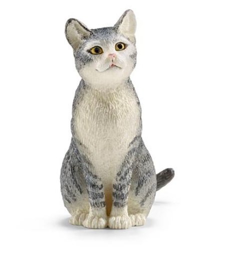 Kat zittend Schleich 13771