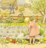 Elsa Beskow, Planten water geven C-EB 6