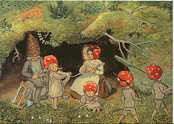 Elsa Beskow, De Kabouterfamilie 16043