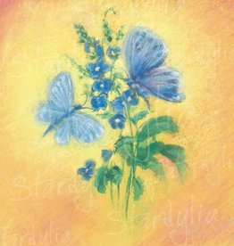 Marjan van Zeyl, Blauwe vlinders (321)