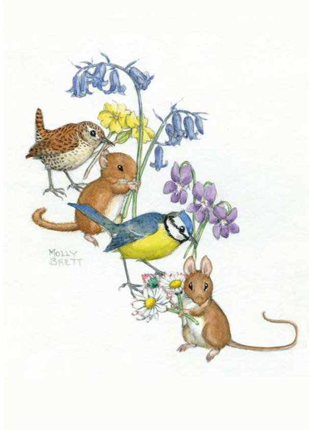 Molly Brett, Animals and Flowers  PCE 216