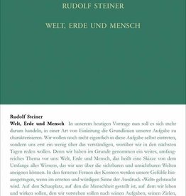 Rudolf Steiner, GA 105, Welt, Erde und Mensch