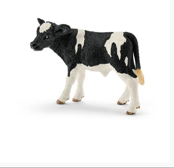 Zwartbont kalf Schleich 13798