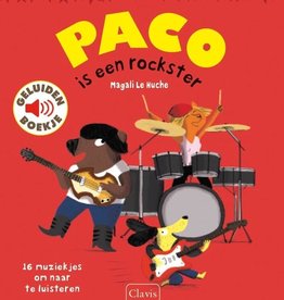 Magali le Huche, Paco is een rockster (geluidenboek)