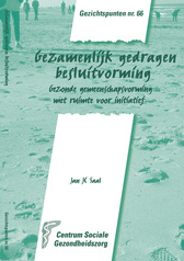 Gezamenlijk gedragen besluitvorming (Gezichtspunten 66)