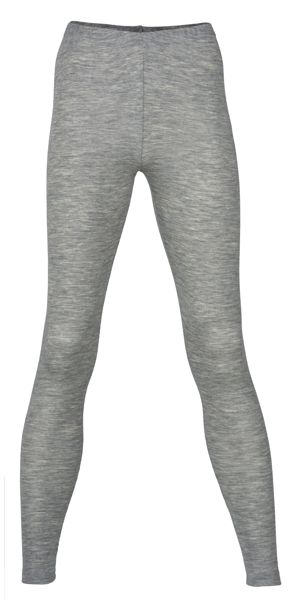 Engel Natur Engel Natur Wol/Zijde Dames-Legging - Lichtgrijs melange (091)