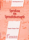 Spreken en spreektherapie (Gezichtspunten 21)