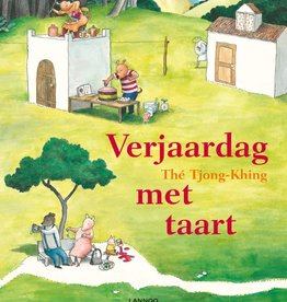 The, Tjong-Khing, Verjaardag met taart