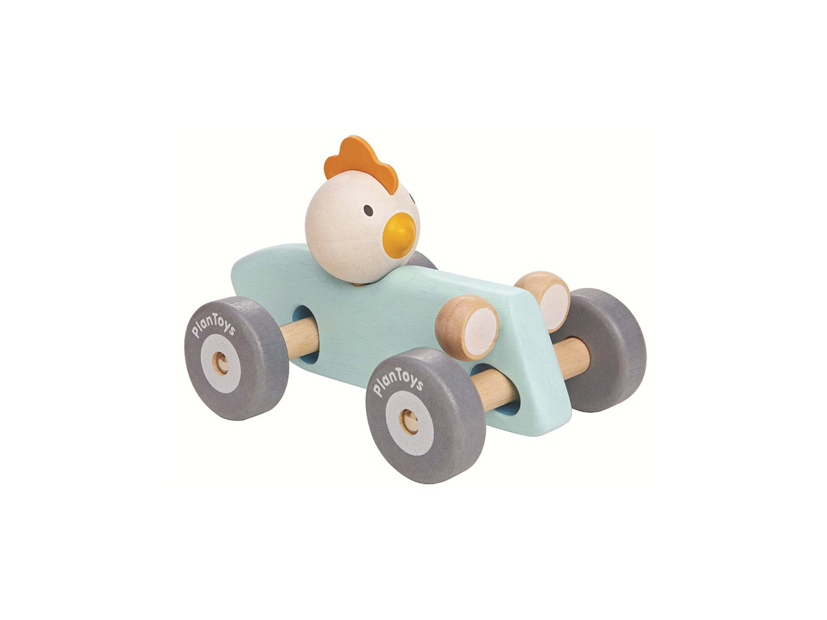 Plantoys PlanToys Chicken Racing Car 12+