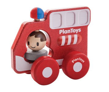 Plantoys PlanToys Fire Truck / Brandweerwagen 12m+