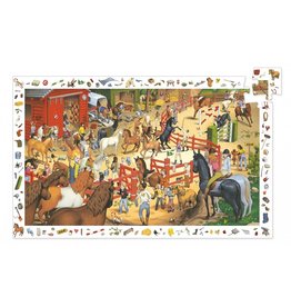 Djeco Djeco Observatiepuzzel - Paardrijden 200pcs 6y+