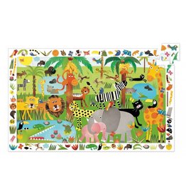 Djeco Djeco Observatiepuzzel - Jungle 35pcs 3y+