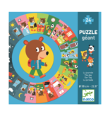 Djeco Djeco Puzzle Géant - De dag  3y+