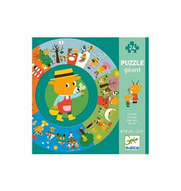 Djeco Djeco Puzzle Géant - Het jaar - 3y+