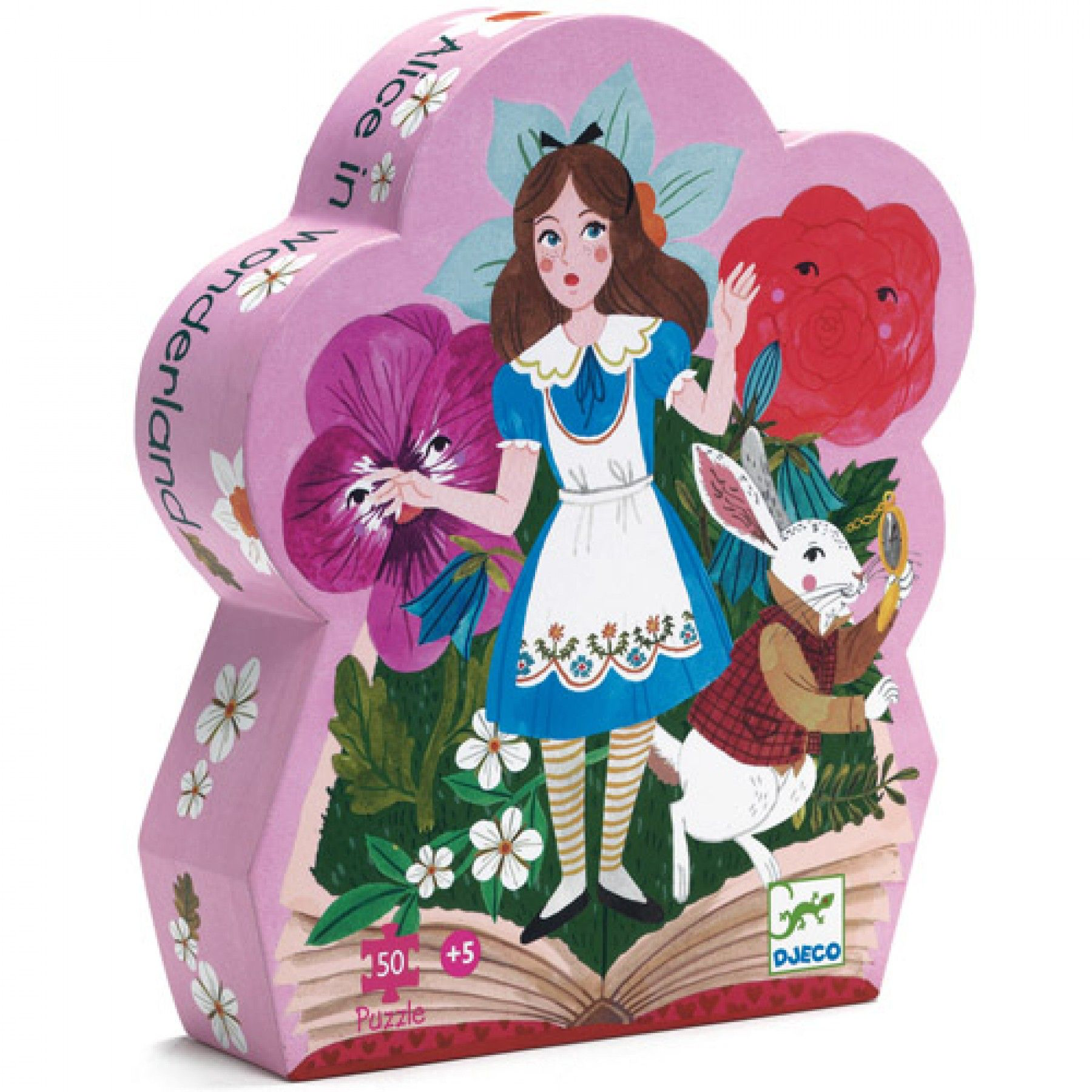 Djeco Djeco Puzzel - Alice in Wonderland 50pcs 5y+