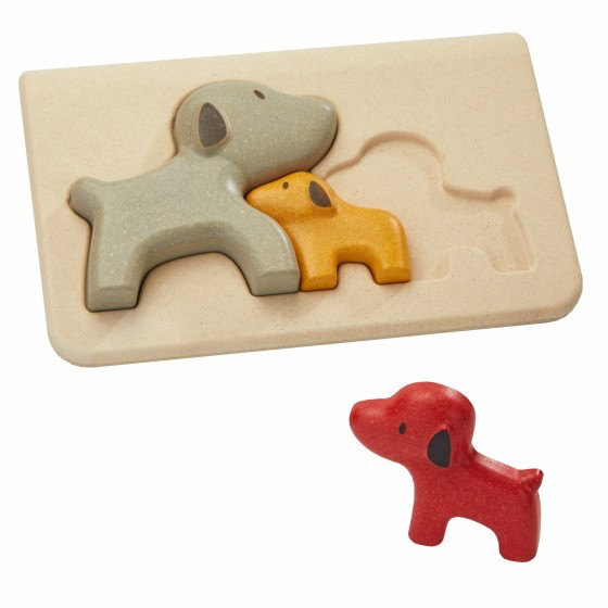 Plantoys PlanToys inlegpuzzel Hond 18m+