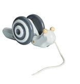 Plantoys aPlanToys Trekdier Slak Wit/Grijs 12y+ PlanToys Trekdier Dancing Snail   12y+