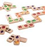 Plantoys PlanToys  Domino - Fruit en Groenten  2y+